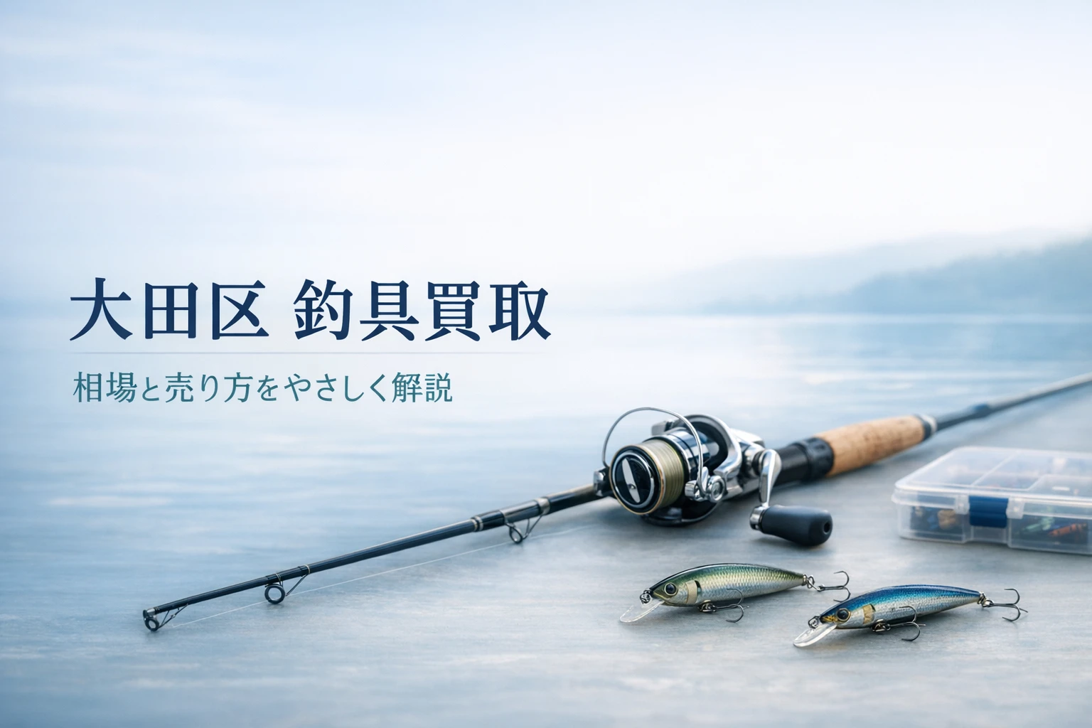 大田区で釣具を売るなら？買取方法の違いと相場、高く売るコツをわかり 