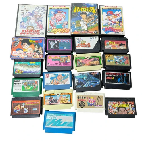 画像5889：ファミコンソフト21点をまとめて買取
