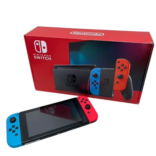 画像6835：Nintendo Switch ネオンブルー / ネオンレッド HAC-001