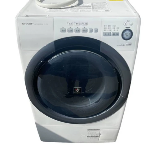 画像6876：SHARP シャープ ドラム式洗濯機 ES-S7D-WR 2019年製 右開き