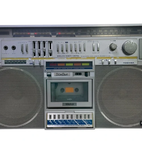 画像6882：東芝 TOSHIBA RT-S93 ステレオカセットレコーダー ラジカセ