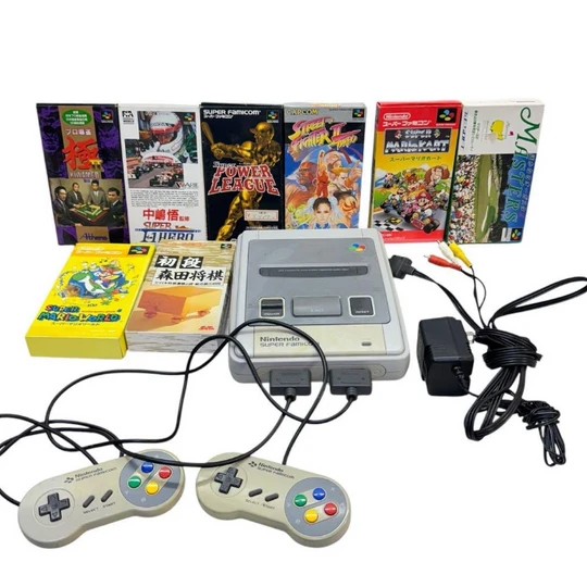 画像9477：任天堂スーパーファミコン　HVC-002　ソフト